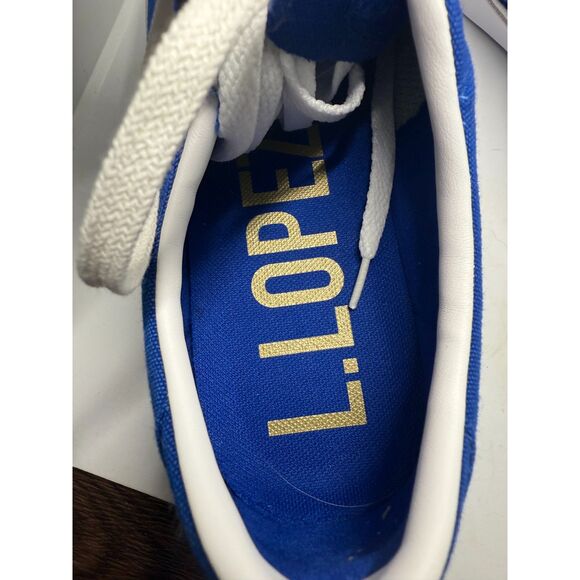 Louie Lopez Pro Blue Converse 8.5M/10W - Picture 6 of 8